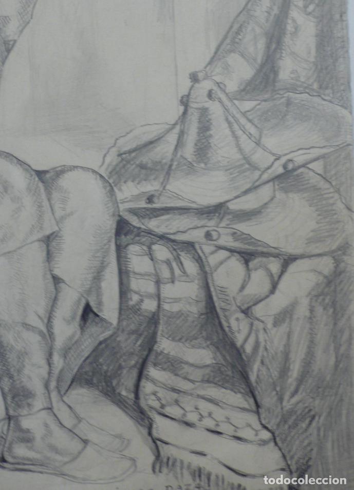 Arte: DIBUJO ORIGINAL A LAPICERO - Foto 4