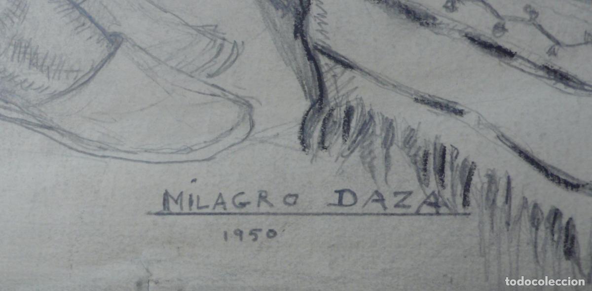Arte: DIBUJO ORIGINAL A LAPICERO - Foto 5