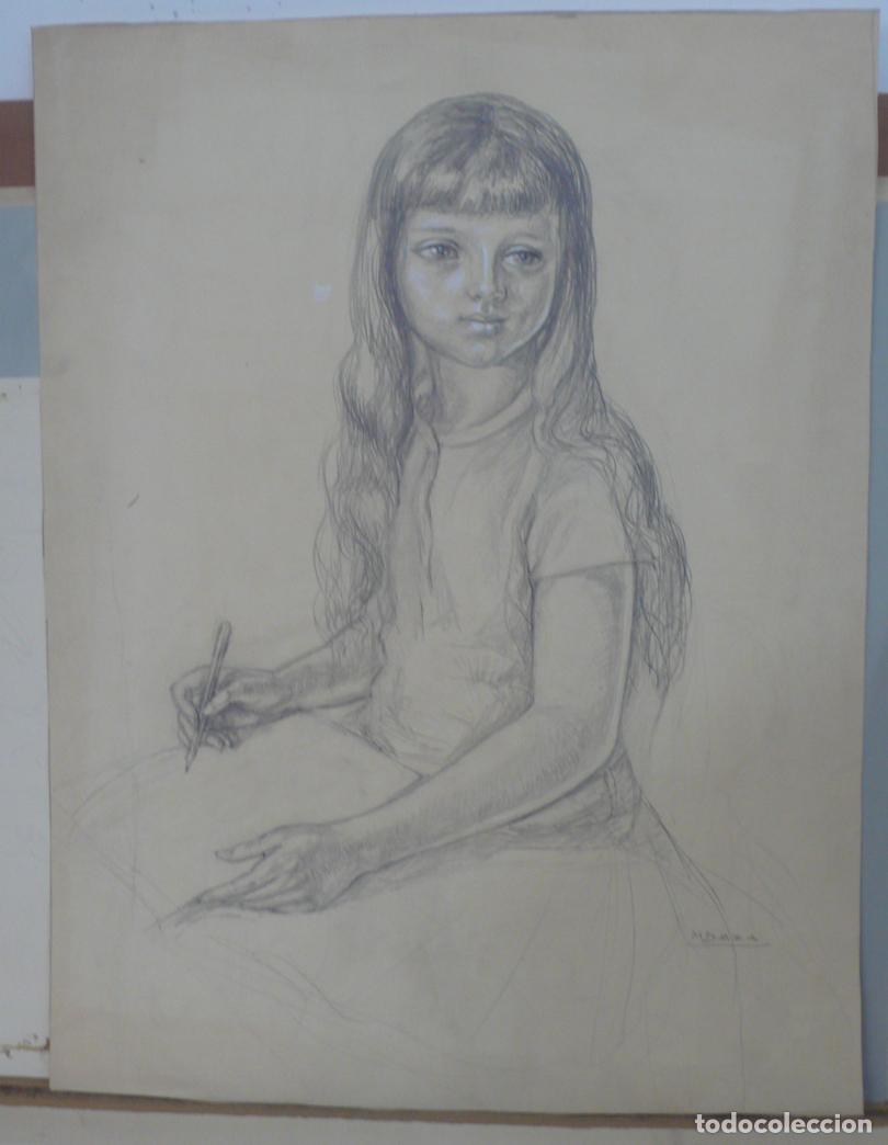 Arte: DIBUJO ORIGINAL A LAPICERO - Foto 1