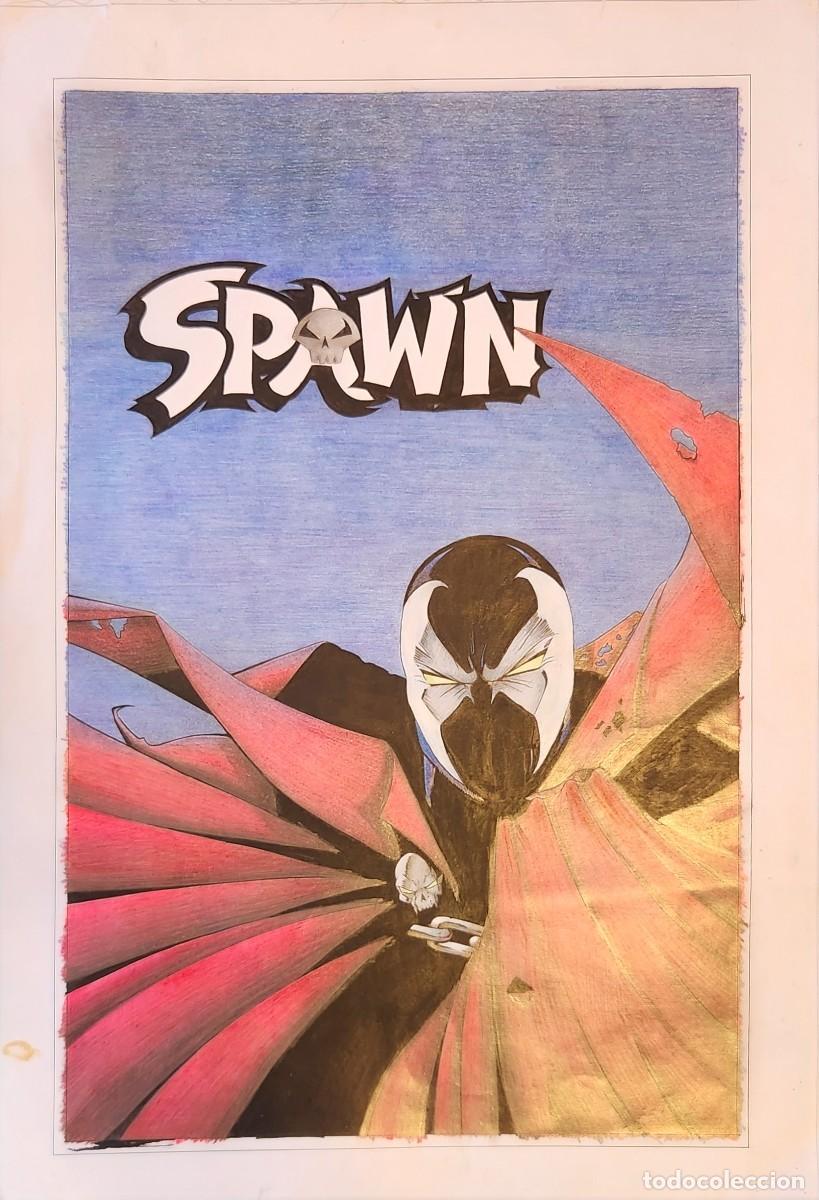 Arte: 229 #30 Dibujo de Spawn, superh&eacute;roe cl&aacute;sico - Foto 1
