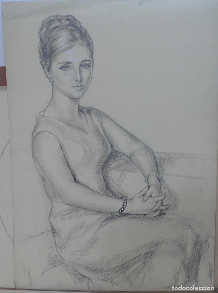 Arte: DIBUJO ORIGINAL A LAPICERO - Foto 1
