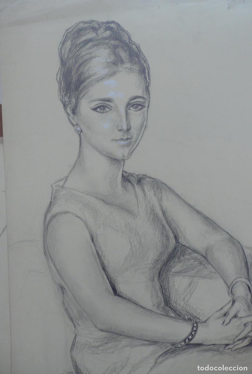Arte: DIBUJO ORIGINAL A LAPICERO - Foto 2