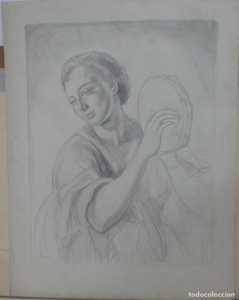 Arte: DIBUJO ORIGINAL A LAPICERO - Foto 1