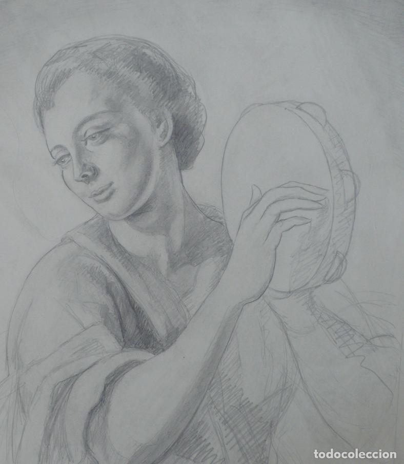 Arte: DIBUJO ORIGINAL A LAPICERO - Foto 2