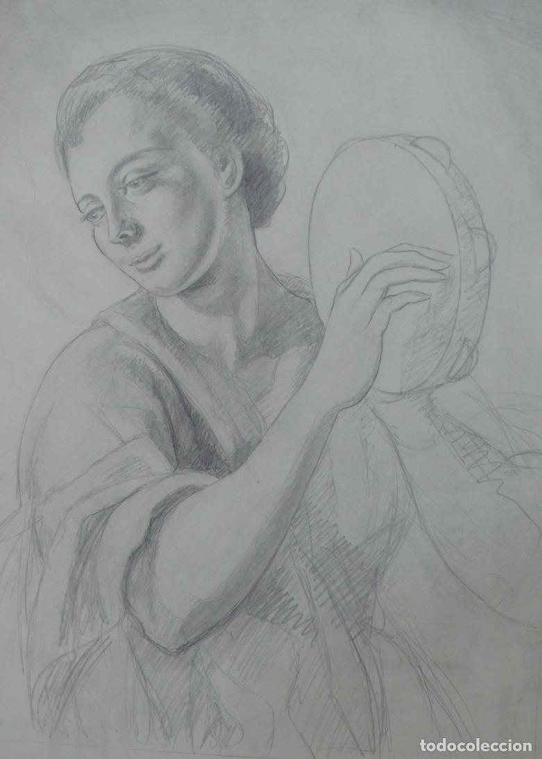 Arte: DIBUJO ORIGINAL A LAPICERO - Foto 3