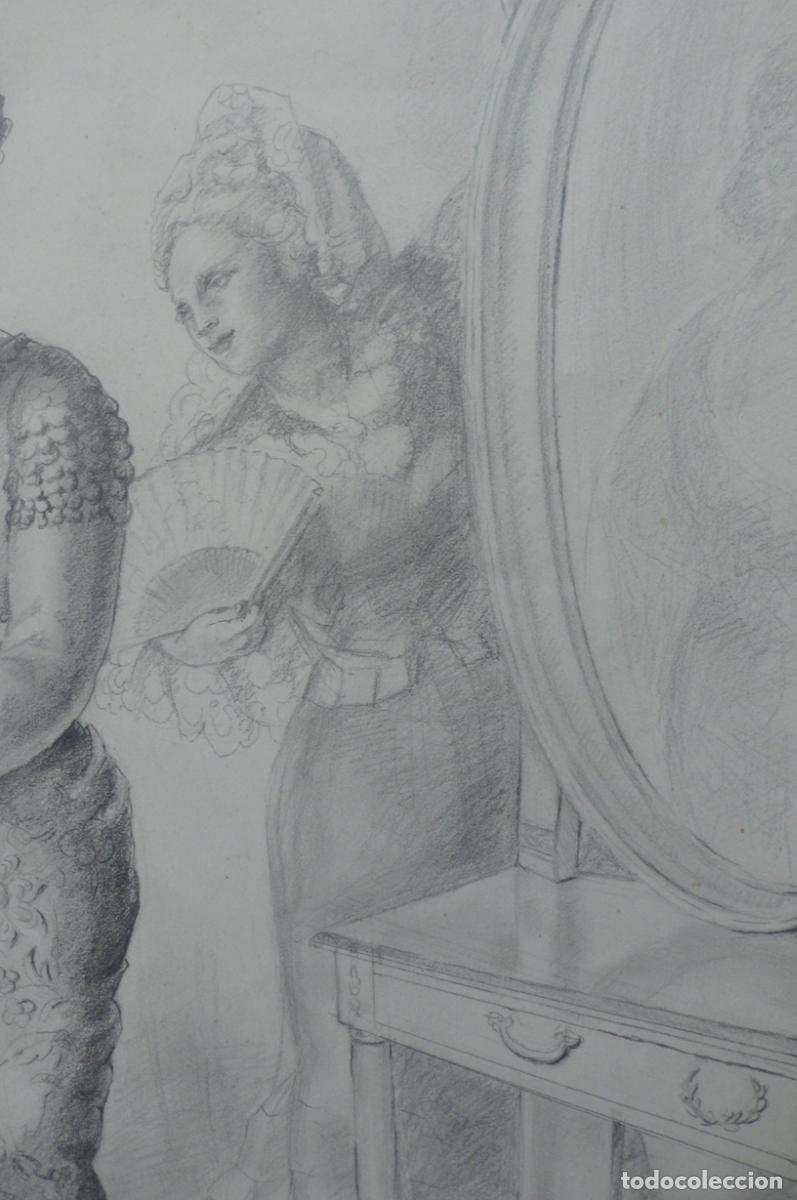 Arte: DIBUJO ORIGINAL A LAPICERO - Foto 3