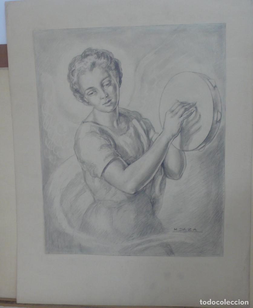 Arte: DIBUJO ORIGINAL A LAPICERO - Foto 1
