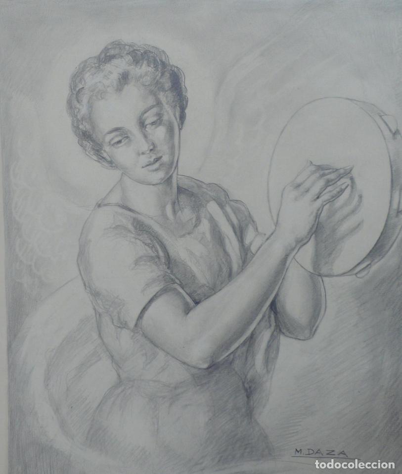 Arte: DIBUJO ORIGINAL A LAPICERO - Foto 2