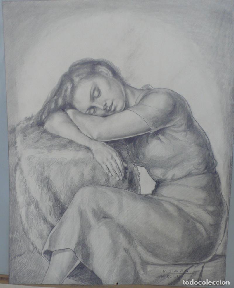Arte: DIBUJO ORIGINAL A LAPICERO - Foto 1