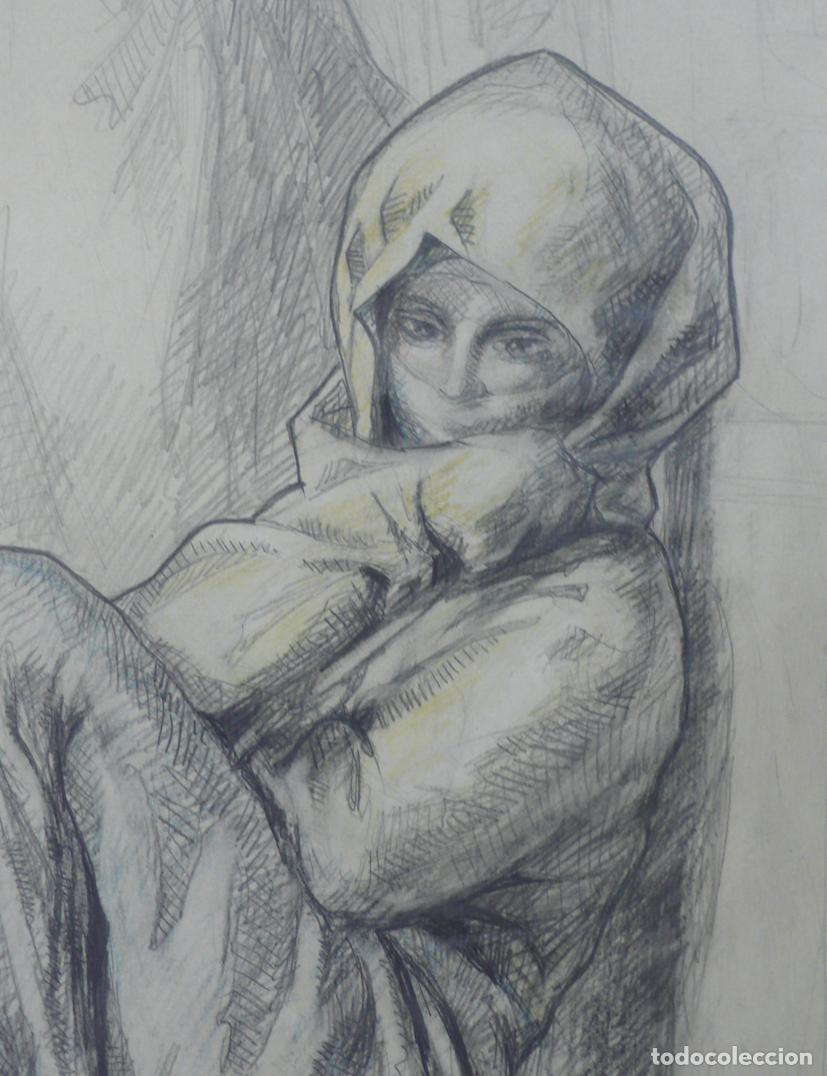 Arte: DIBUJO ORIGINAL A LAPICERO - Foto 3