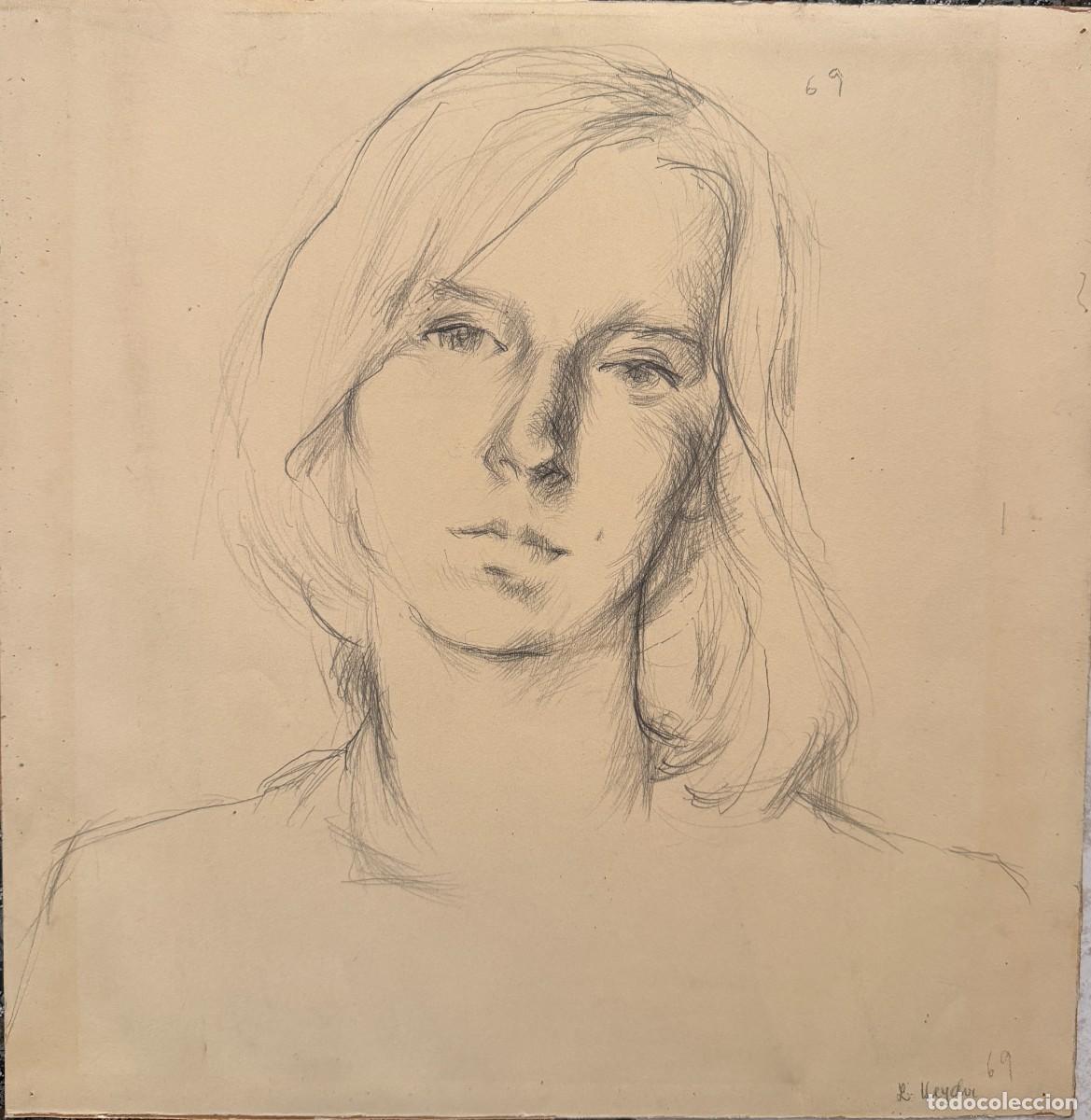 Art: LUTZ HEYDER , 1950 - 2000 , DIBUJO ORIGINAL , 1969 , firmado