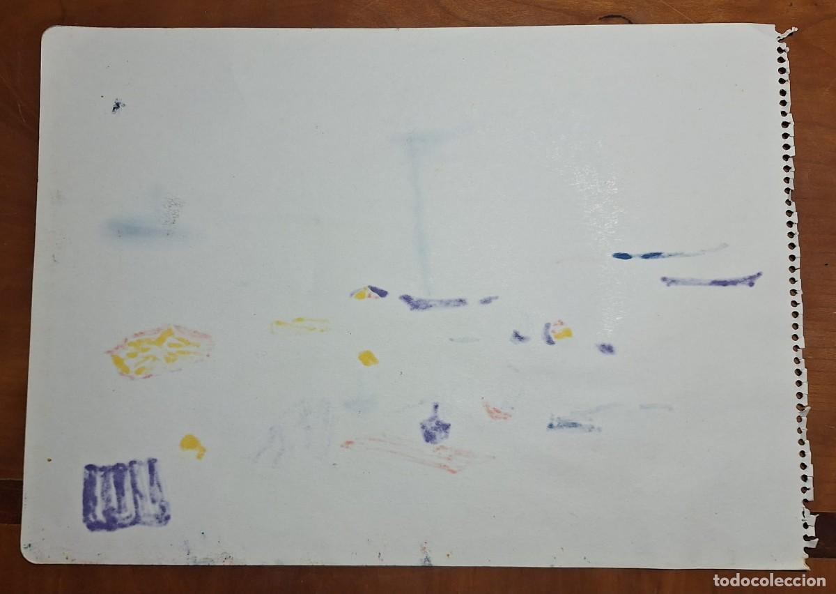 Arte: Sin t&iacute;tulo ---- Dibujo playa (An&oacute;nimo) - Foto 2