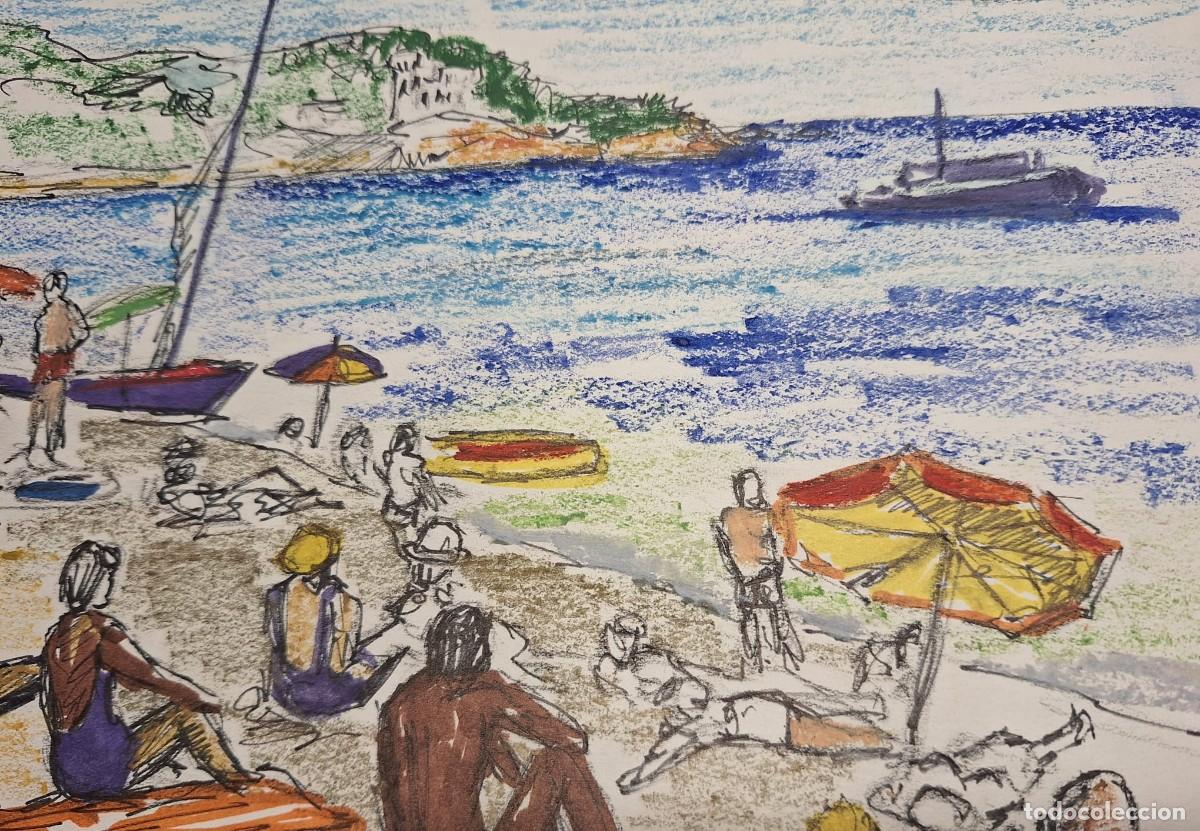 Arte: Sin t&iacute;tulo ---- Dibujo playa (An&oacute;nimo) - Foto 5