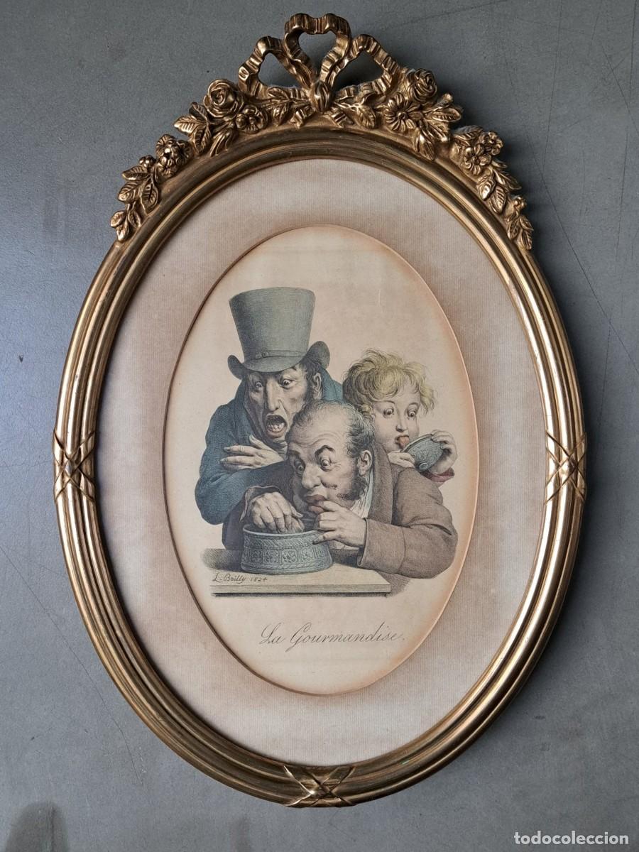 Arte: LOUIS BOILLY (1761-1845) - LA GOURMANDISE