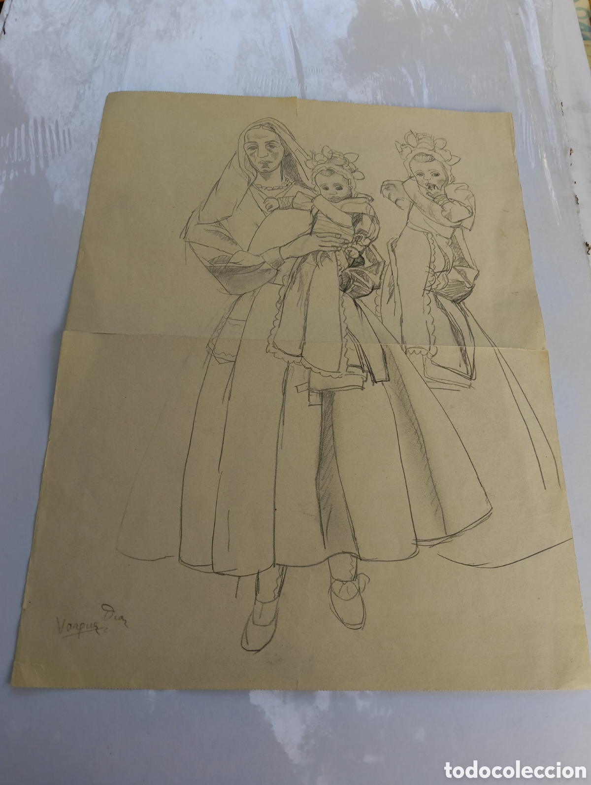 Arte: Dibujo original a l&aacute;piz - Daniel V&aacute;zquez D&iacute;az