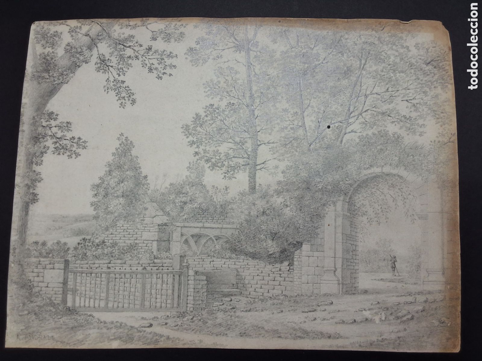 Arte: Angel Andrade. Ruinas.