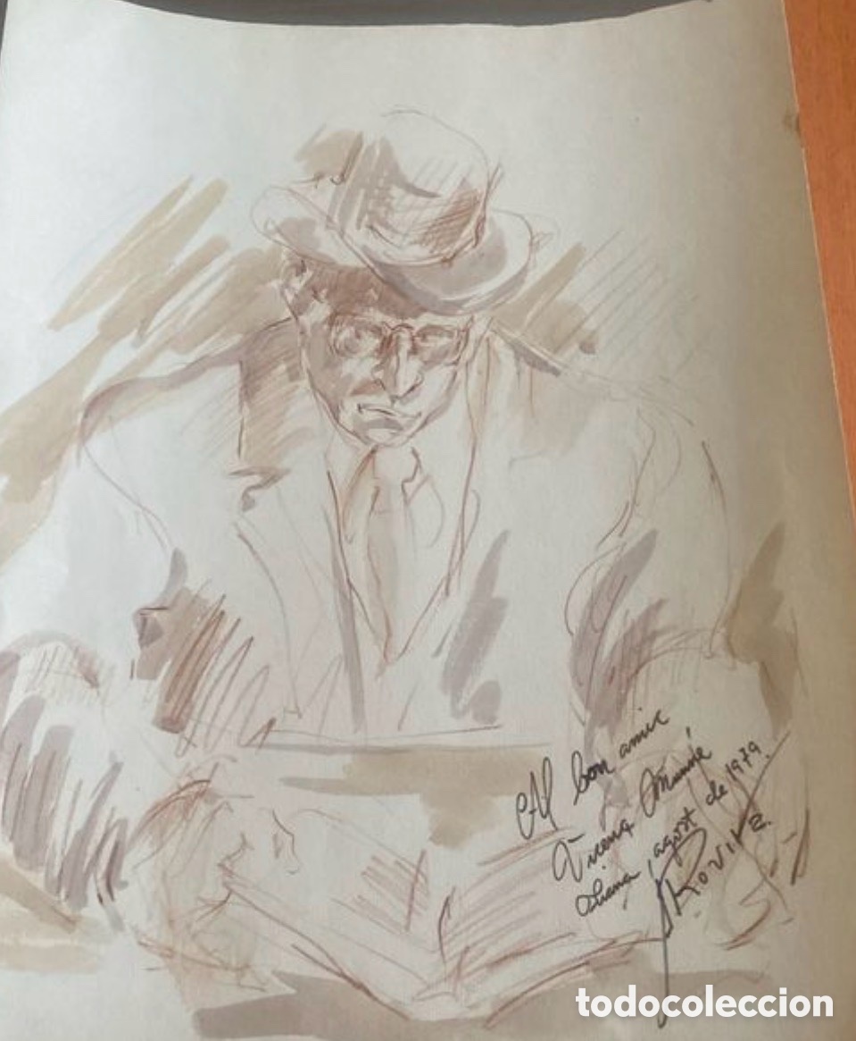 Art: Retrato dedicado de Vicen&ccedil; Munn&eacute; (Secretario de Maci&aacute;) - Toni Rovira