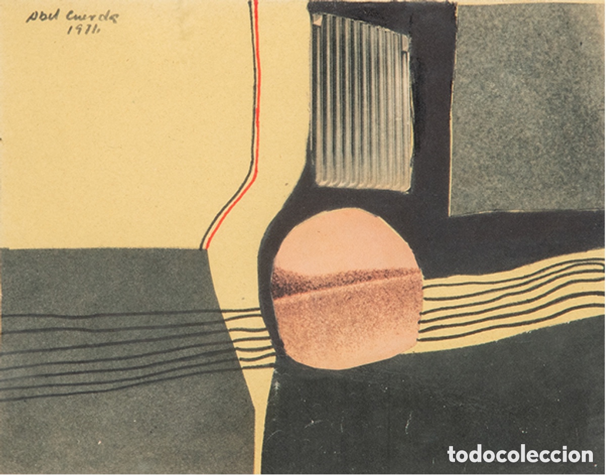 Arte: Abel Cuerda &ldquo;Sin t&iacute;tulo&rdquo;, 1971 - Foto 1