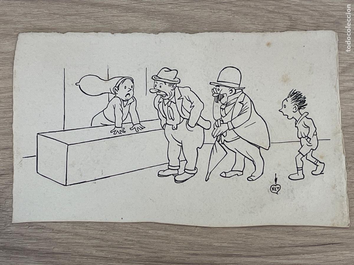 Arte: Dibujo Original de Cornet - Patufet