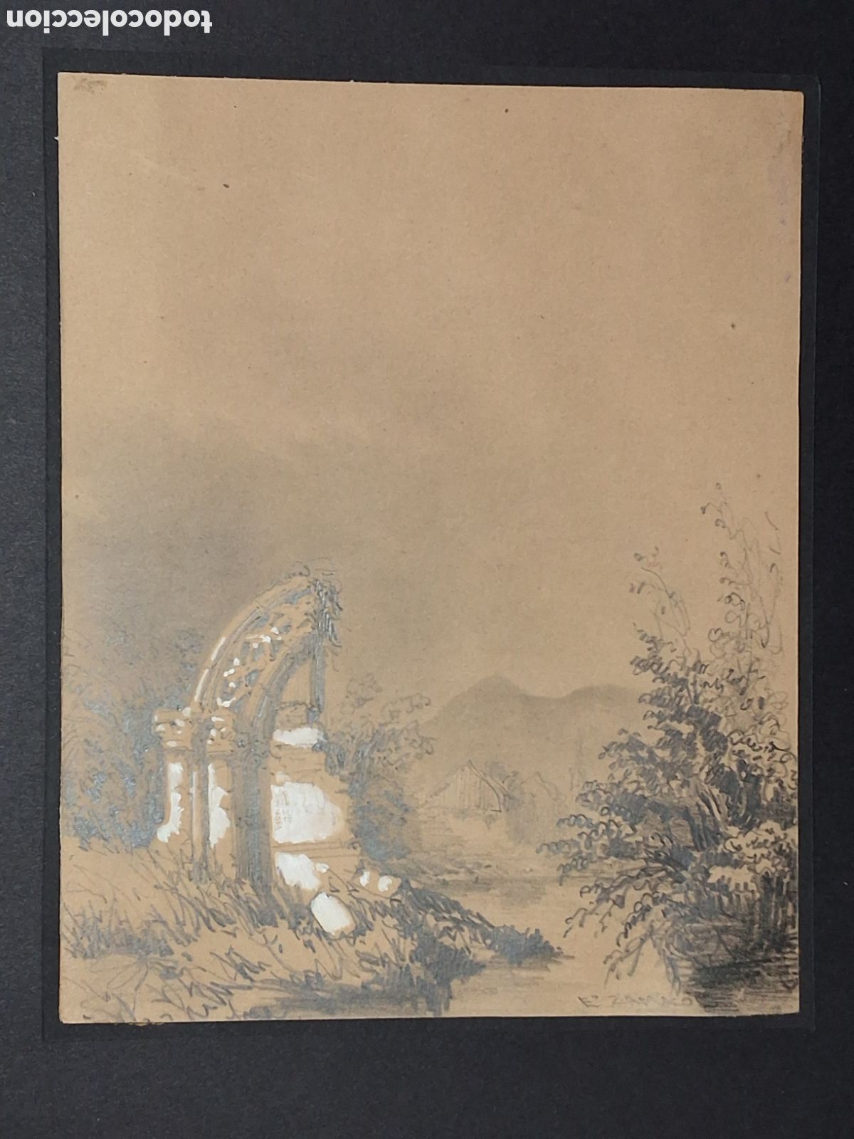 Arte: Eduardo Zamacois. Ruinas.