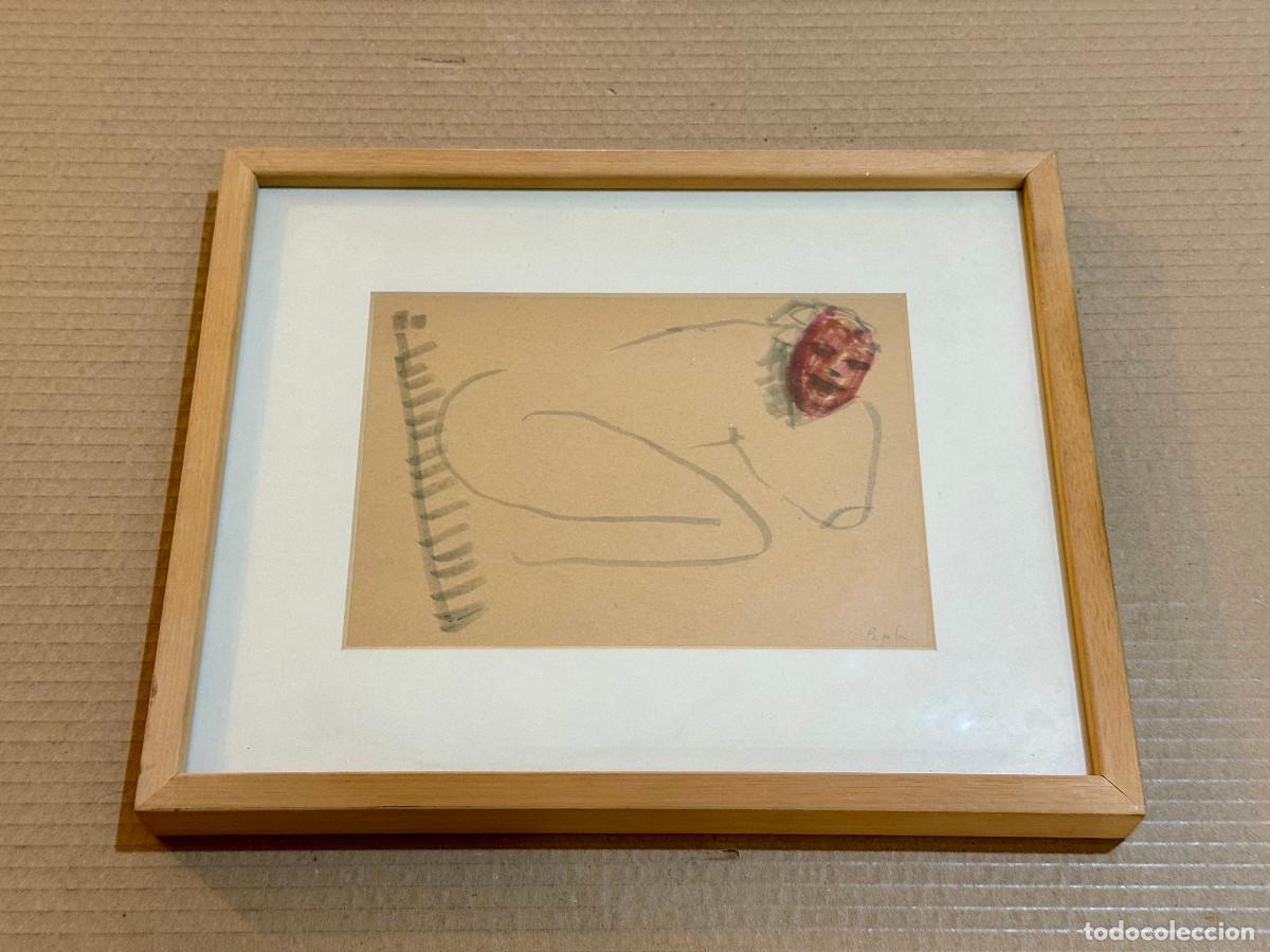 Art: JAVIER PAGOLA / DIBUJO ORIGINAL / ENMARCADO / 28,5 x 34,5 cm 01