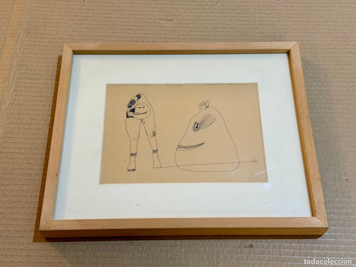 Art: JAVIER PAGOLA / DIBUJO ORIGINAL / ENMARCADO / 28,5 x 34,5 cm 02