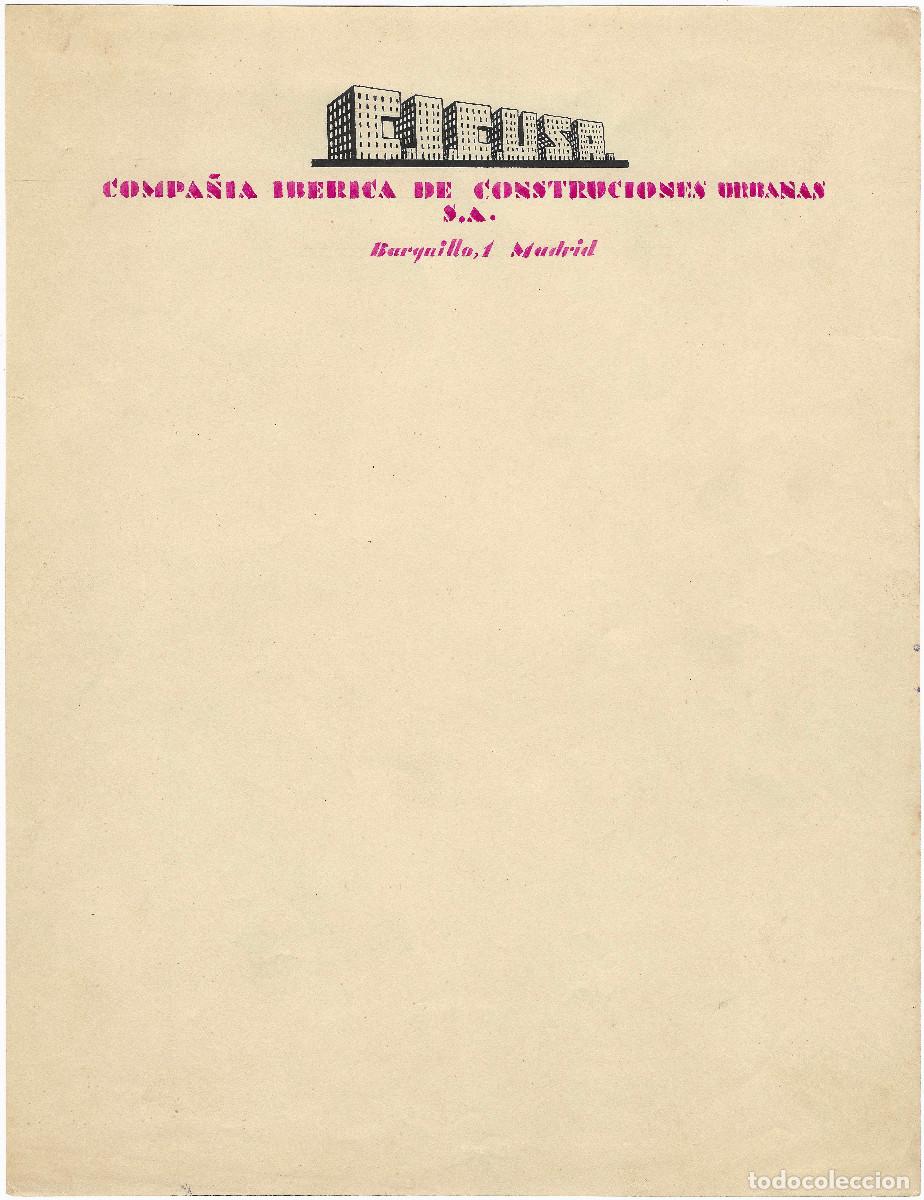 Kunst: COMPAÑIA IBERICA DE CONSTRUCCIONES URBANAS A Acuarela & Tinta DIN A4 01