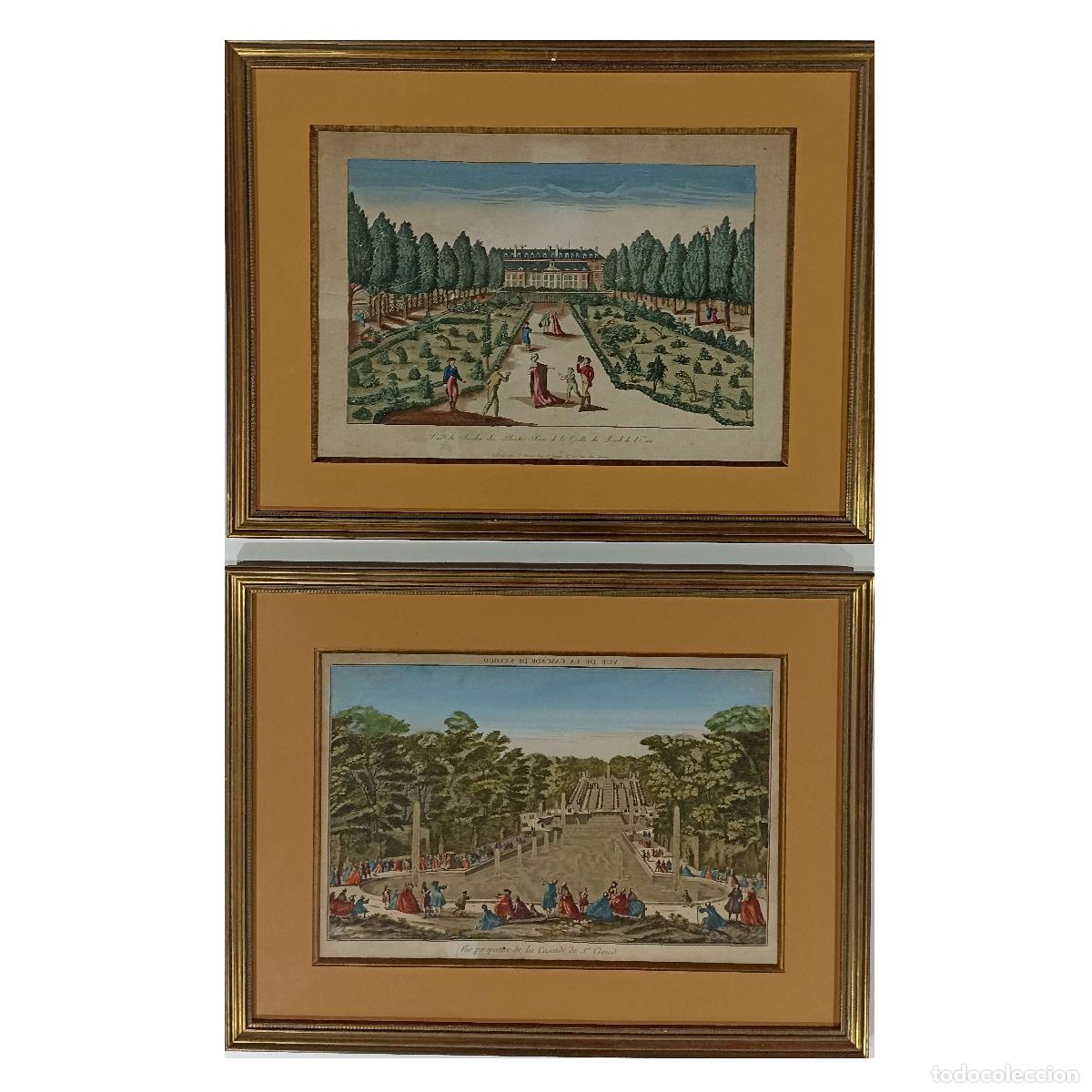 Arte: LOTE DE DOS GRABADOS