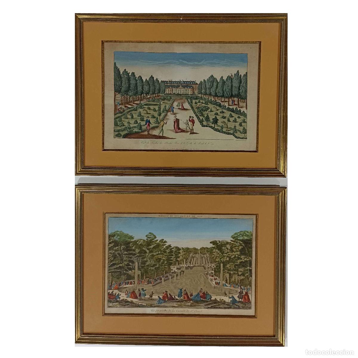 Arte: LOTE DE DOS GRABADOS