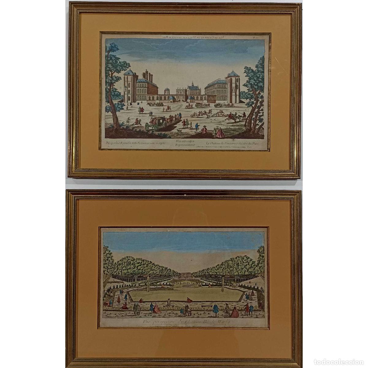 Arte: LOTE DE DOS GRABADOS