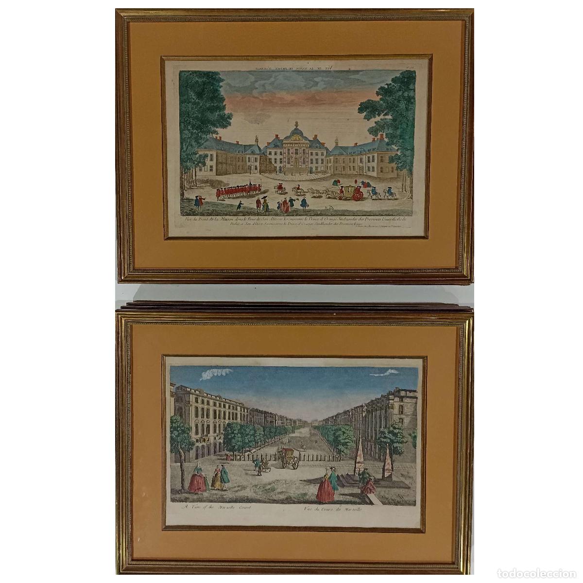 Arte: LOTE DE DOS GRABADOS