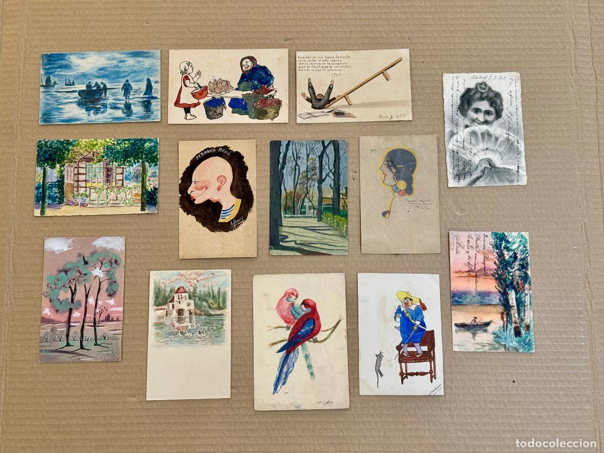 Art: COLECCION DE DIBUJOS ORIGINALES SOBRE TP ANTIGUAS