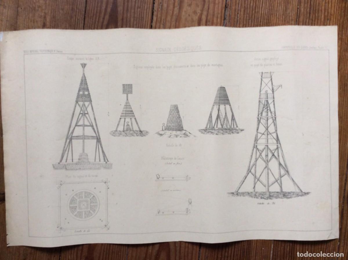 Arte: Signaux G&eacute;od&eacute;siques. Signaux employ&eacute;s dans le pyes d&eacute;couverts et dans les pyes de montagnes