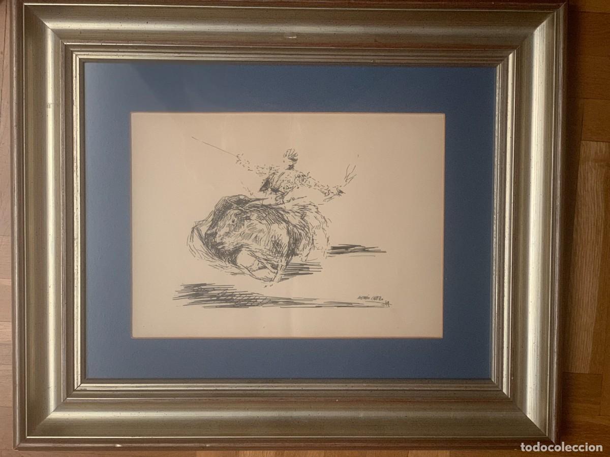 Arte: Antonio Casero Sanz (1897-1973). Dibujo Plumilla tinta. Firmado