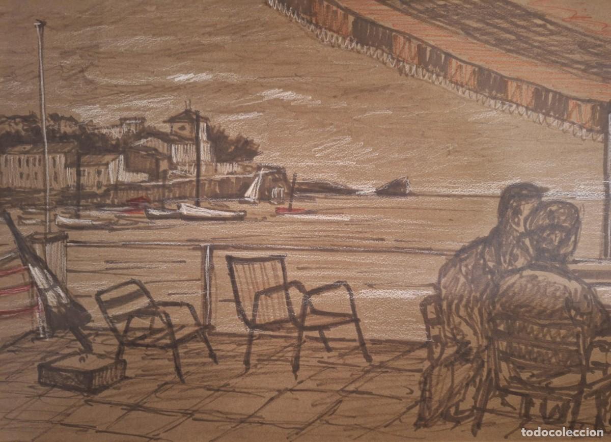 Arte: Sin t&iacute;tulo --- Dibujo an&oacute;nimo playa - Foto 2