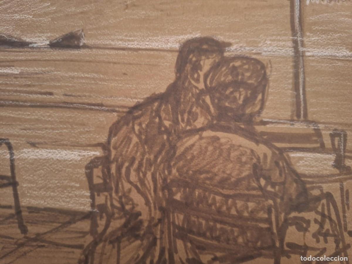 Arte: Sin t&iacute;tulo --- Dibujo an&oacute;nimo playa - Foto 5
