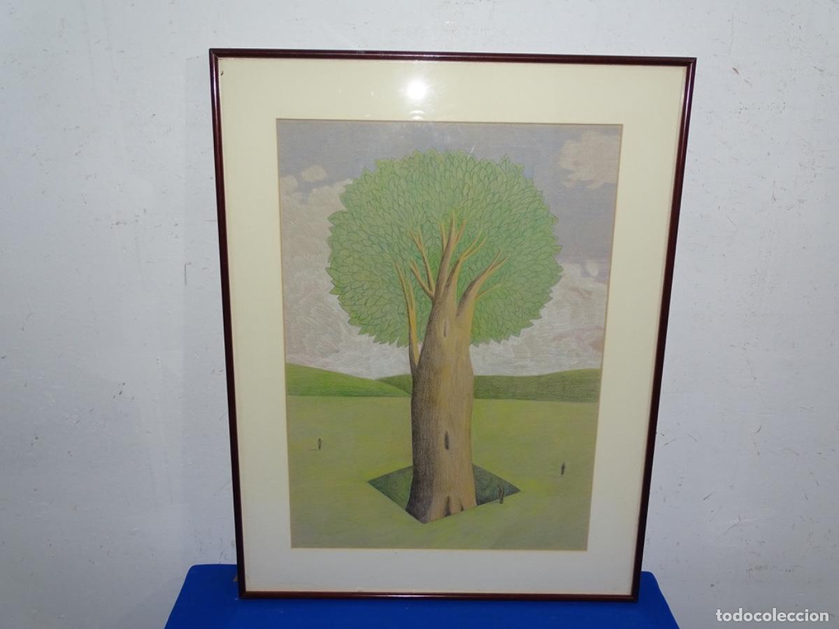 Arte: GRAN DIBUJO COLORES PHILIP STANTON (ESTADOS UNIDOS 1965).