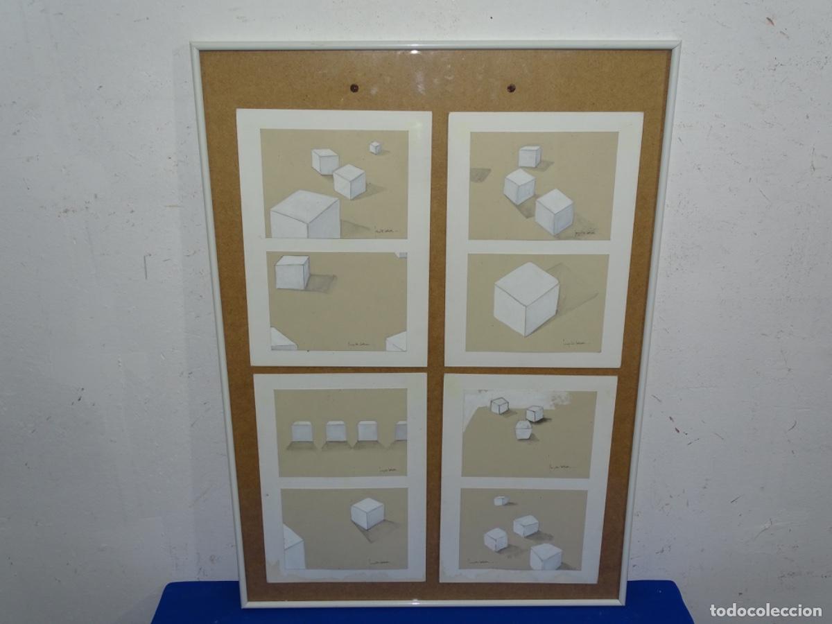 Arte: 8 DIBUJOS JOSEP MAR&Iacute;A CODINA (MATARO 1958).