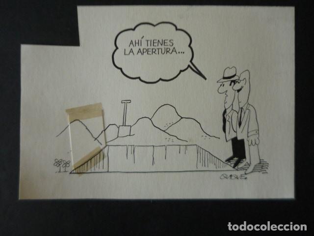Arte: DIBUJO PARA TIRA COMICA POR EL ILUSTRADOR QUIQUE 24 X 17 CM