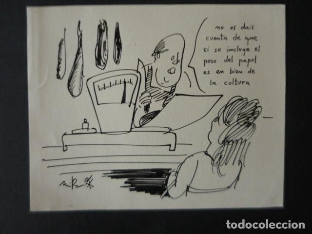 Arte: DIBUJO PARA TIRA COMICA POR EL ILUSTRADOR MIRANDA 21 X 17 CM