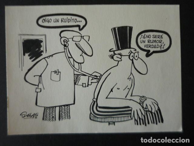 Arte: DIBUJO PARA TIRA COMICA POR EL ILUSTRADOR SALAS 21 X 17 CM
