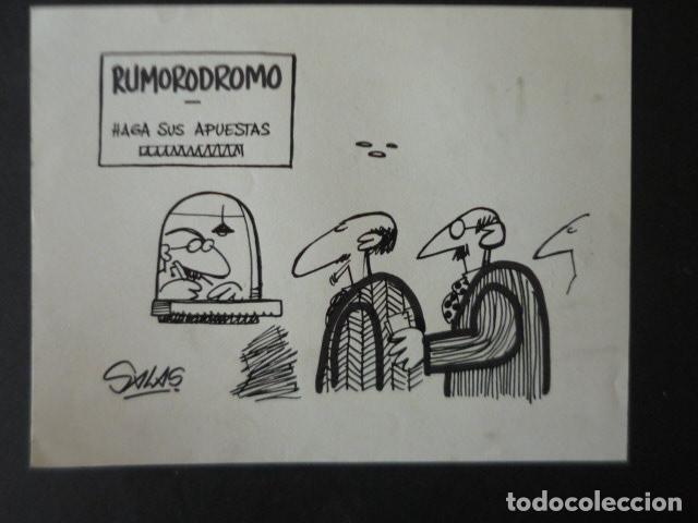 Arte: DIBUJO PARA TIRA COMICA POR EL ILUSTRADOR SALAS 21 X 17 CM