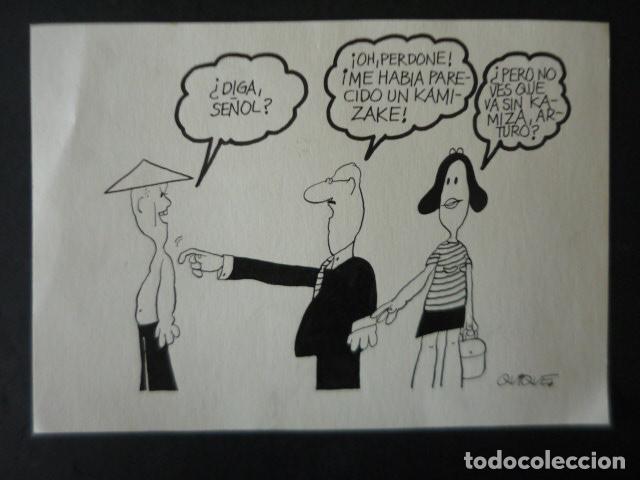 Arte: DIBUJO PARA TIRA COMICA POR EL ILUSTRADOR QUIQUE 23 X 17 CM