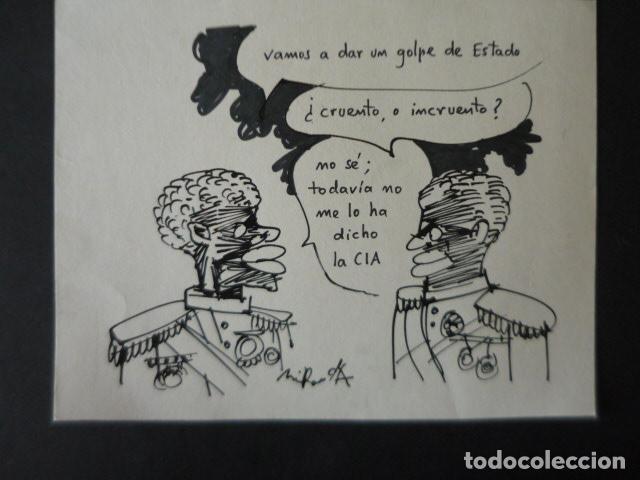 Arte: DIBUJO PARA TIRA COMICA POR EL ILUSTRADOR MIRANDA 21 X 17 CM