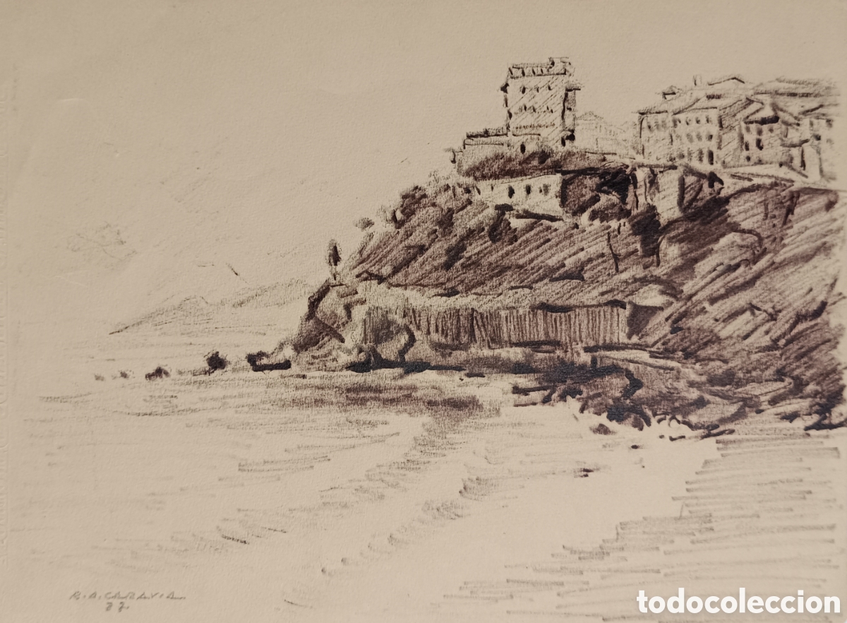 Arte: Dibujo de Lastres por Ruperto Alvarez Caravia