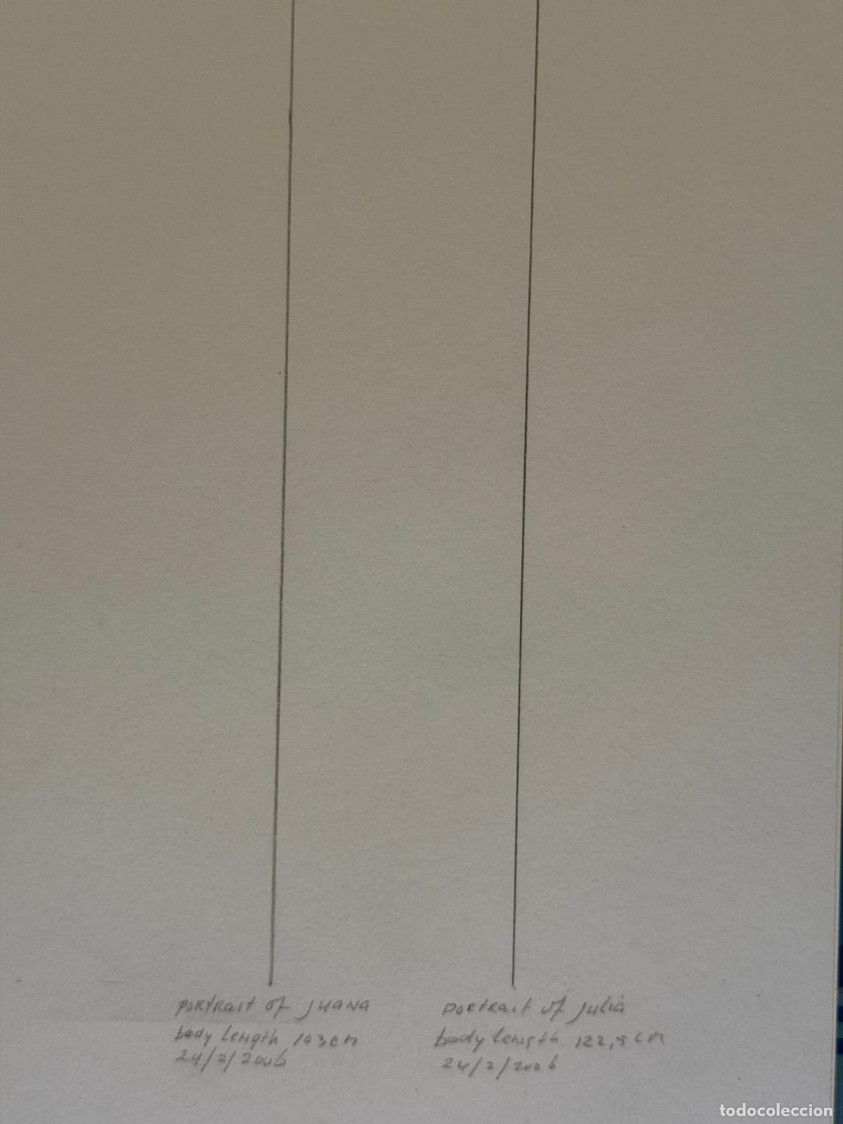 Arte: Dibujo contempor&aacute;neo , portrait of body length del a&ntilde;o 2006 . firmado a investigar , R708