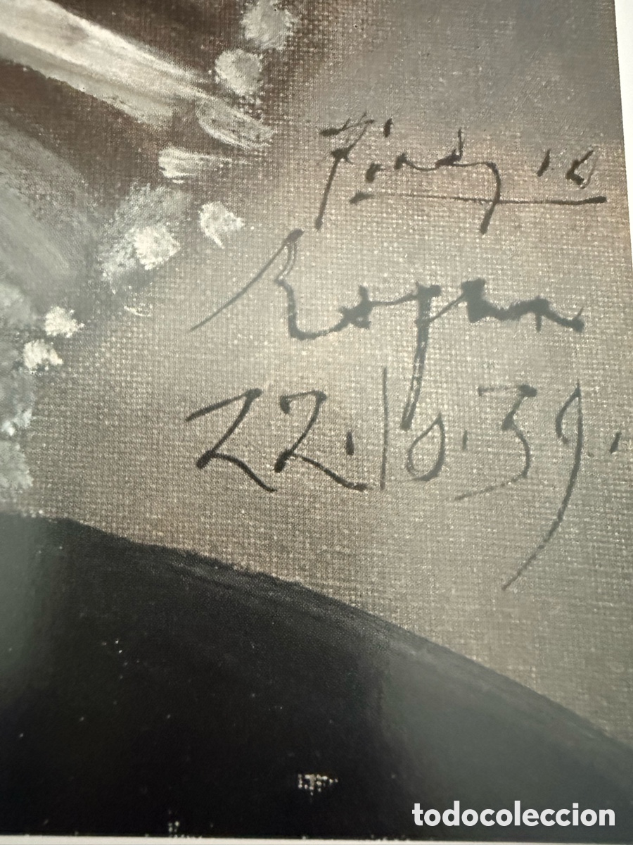 Arte: Pablo Picasso litograf&iacute;a editada en Paris - Foto 5