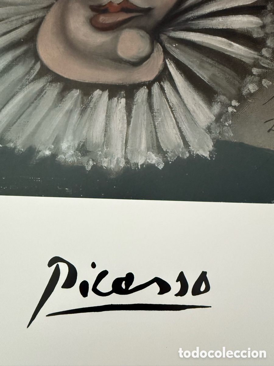 Arte: Pablo Picasso litograf&iacute;a editada en Paris - Foto 6