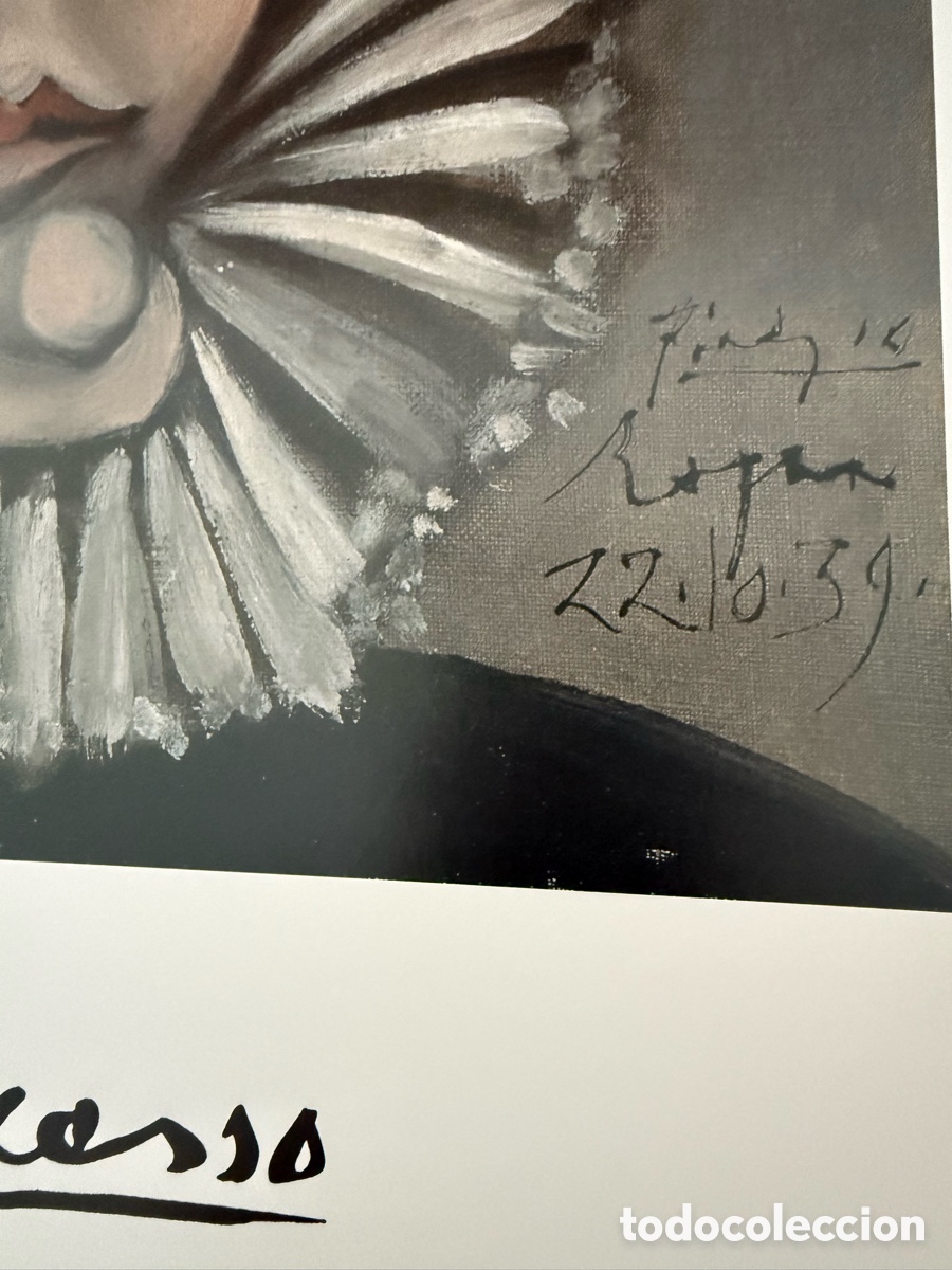 Arte: Pablo Picasso litograf&iacute;a editada en Paris - Foto 10