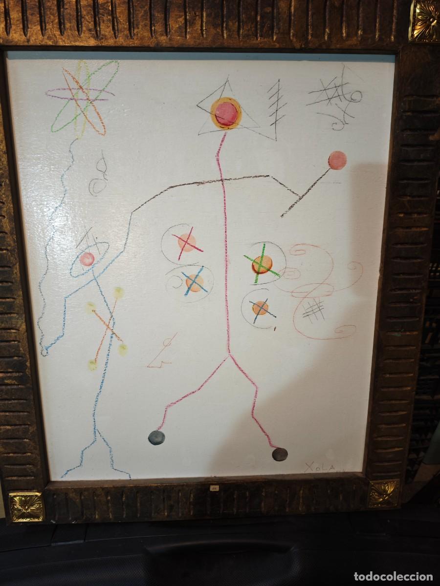 Arte: Dibujo estilo Joan Mir&oacute;